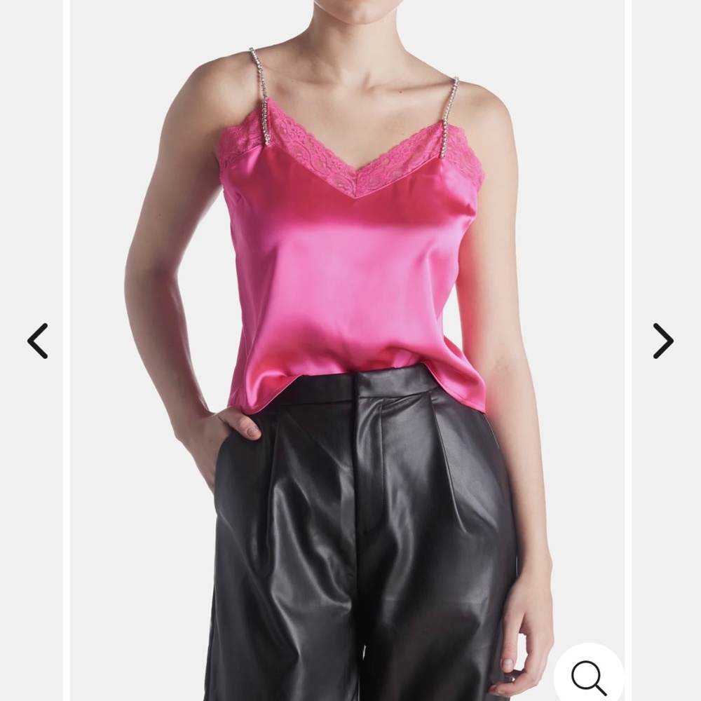 Spring+Mercer brand Satin Tank Top